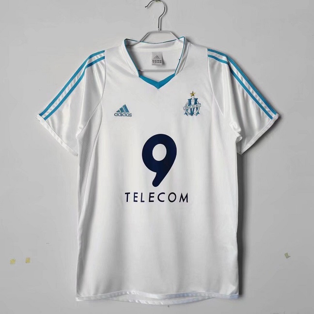 AAA Quality Marseille 03/04 Home Soccer Jersey